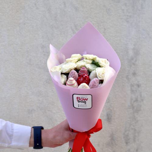 Букет клубники "Level"