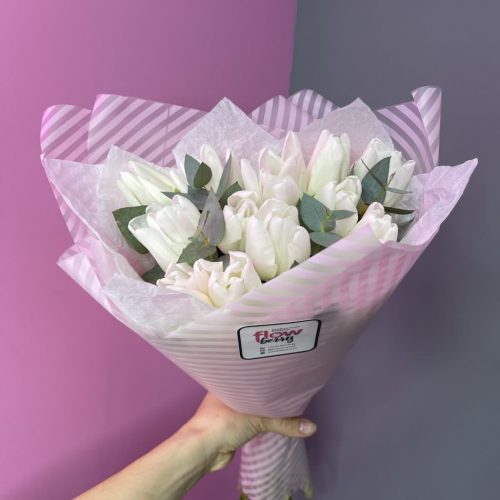 Букет тюльпанов "Жемчужина души"