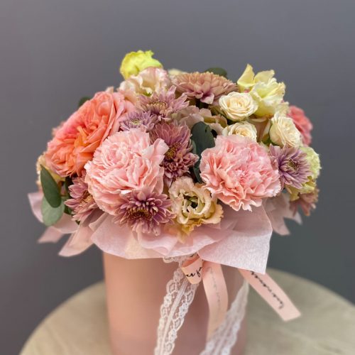 Коробка с цветами "Принцесса"