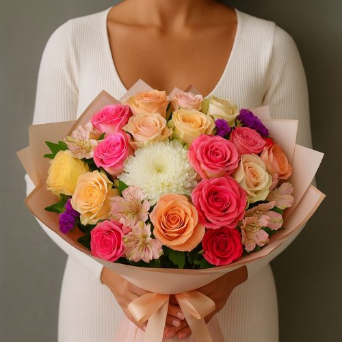 Букет «Очарование роз»